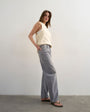 Topshop skewed boyfriend jean in grey