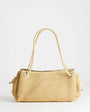 Topshop Miller large straw shoulder bag in natural