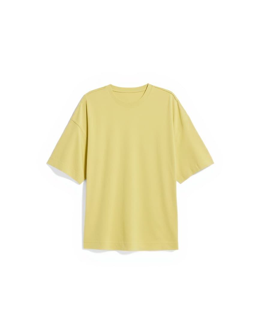 Topman boxy fit in washed yellow