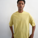 Topman boxy fit in washed yellow