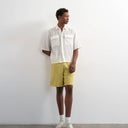 Topman Bermuda-Jogginghose in lockerer Passform, gewaschenes Gelb
