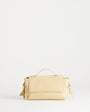 Topshop Josie small grab knot detail grab bag in buttermilk