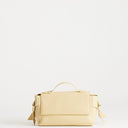 Topshop Josie small grab knot detail grab bag in buttermilk
