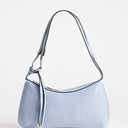 Topshop Jaye small shoulder bag in blue