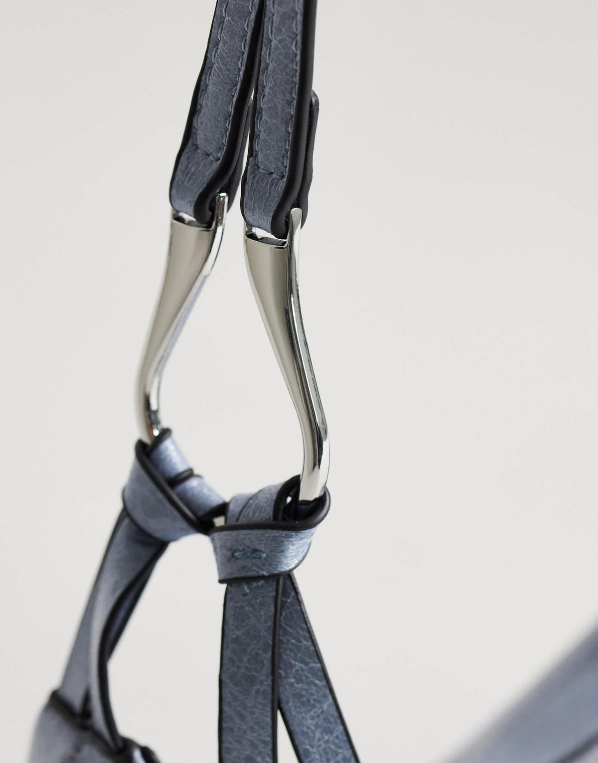 Topshop Jaye small shoulder bag in blue