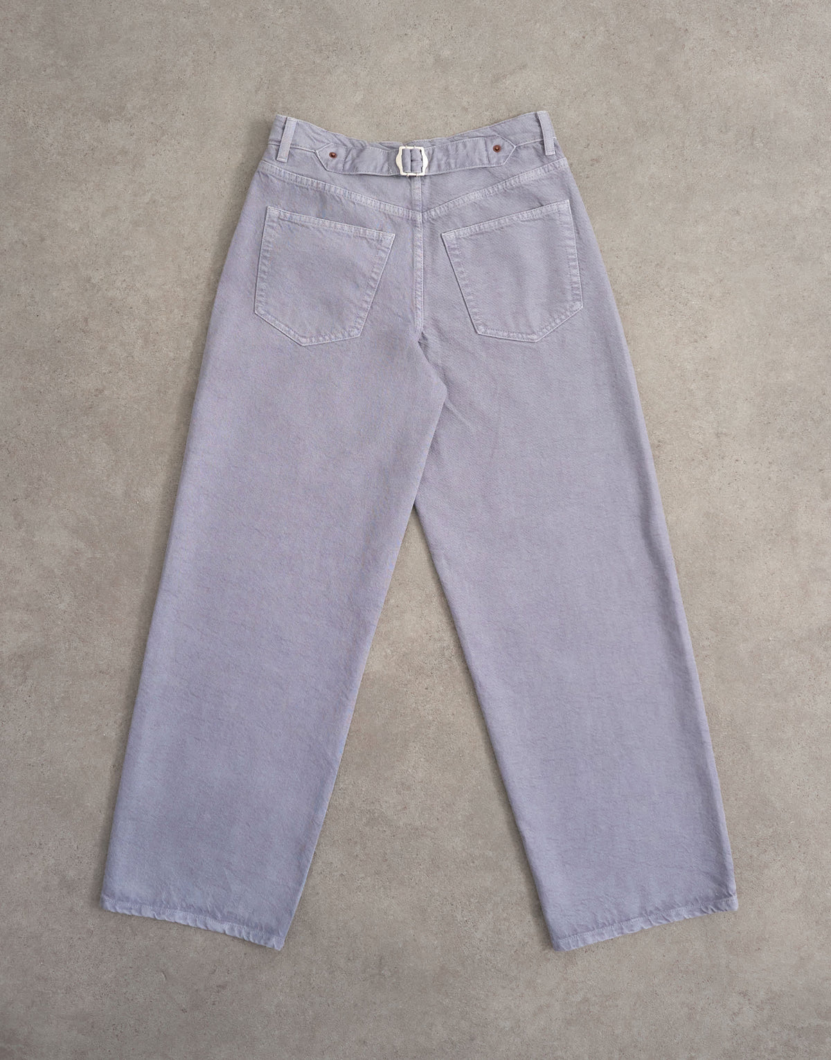 Topshop Cinch low rise relaxed jean in lilac