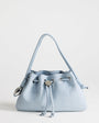 Topshop Jessie medium hardware grab in blue weave