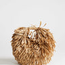 Topshop Milo medium straw fringe grab bag in natural