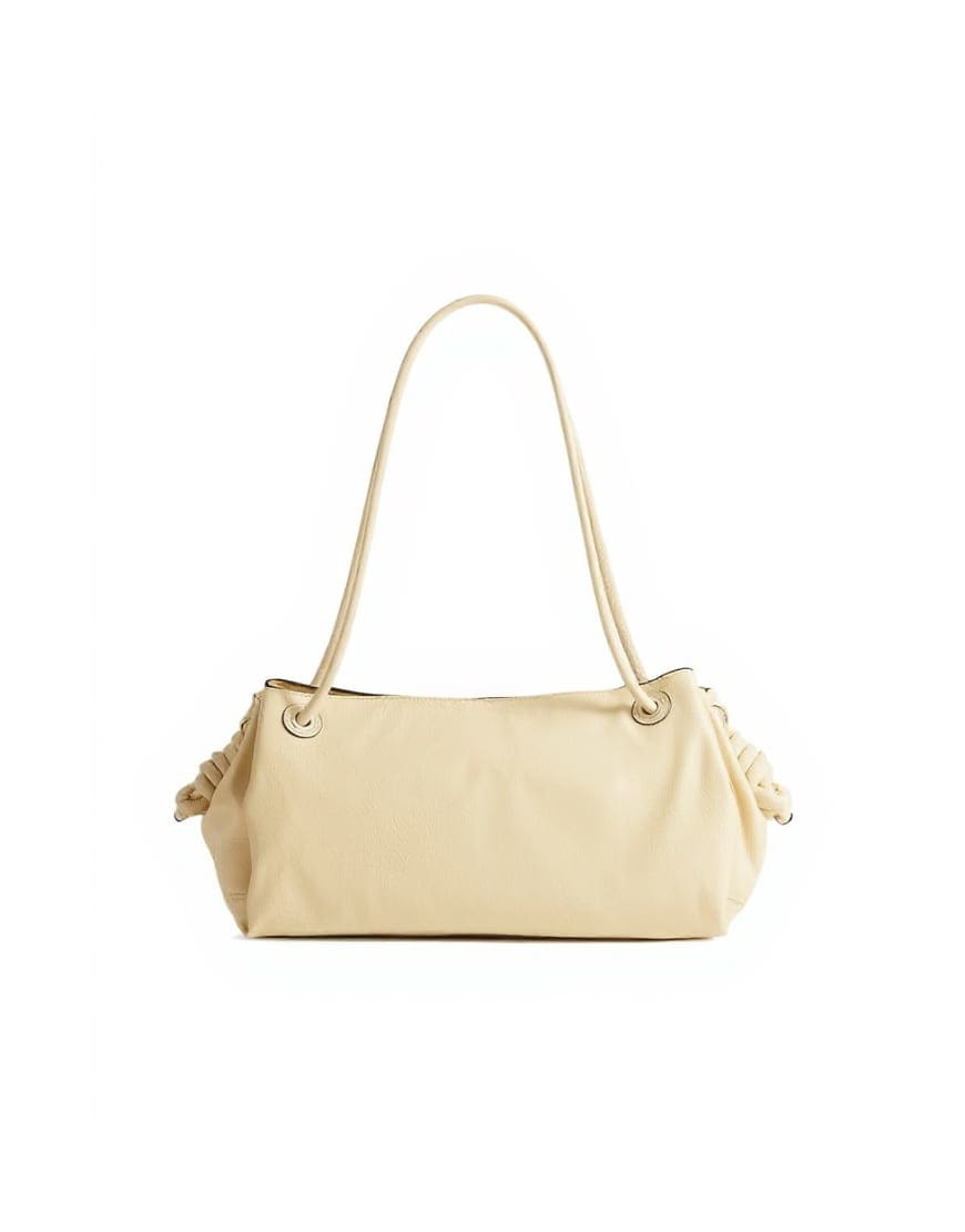 Topshop Maddie large shoulder bag in buttermilk