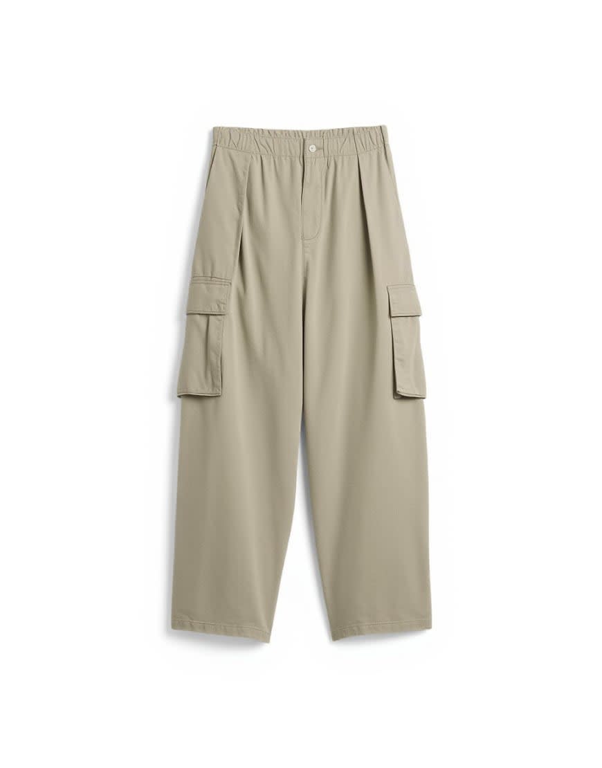 Topman baggy fit cargo trouser in stone