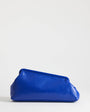 Topshop anna medium angular clutch bag in cobalt 