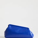 Topshop anna medium angular clutch bag in cobalt 