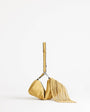Topshop Jemma small real leather tassel shoulder bag in buttermilk