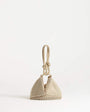 Topshop Jax small embellished asymmetric grab bag in gold