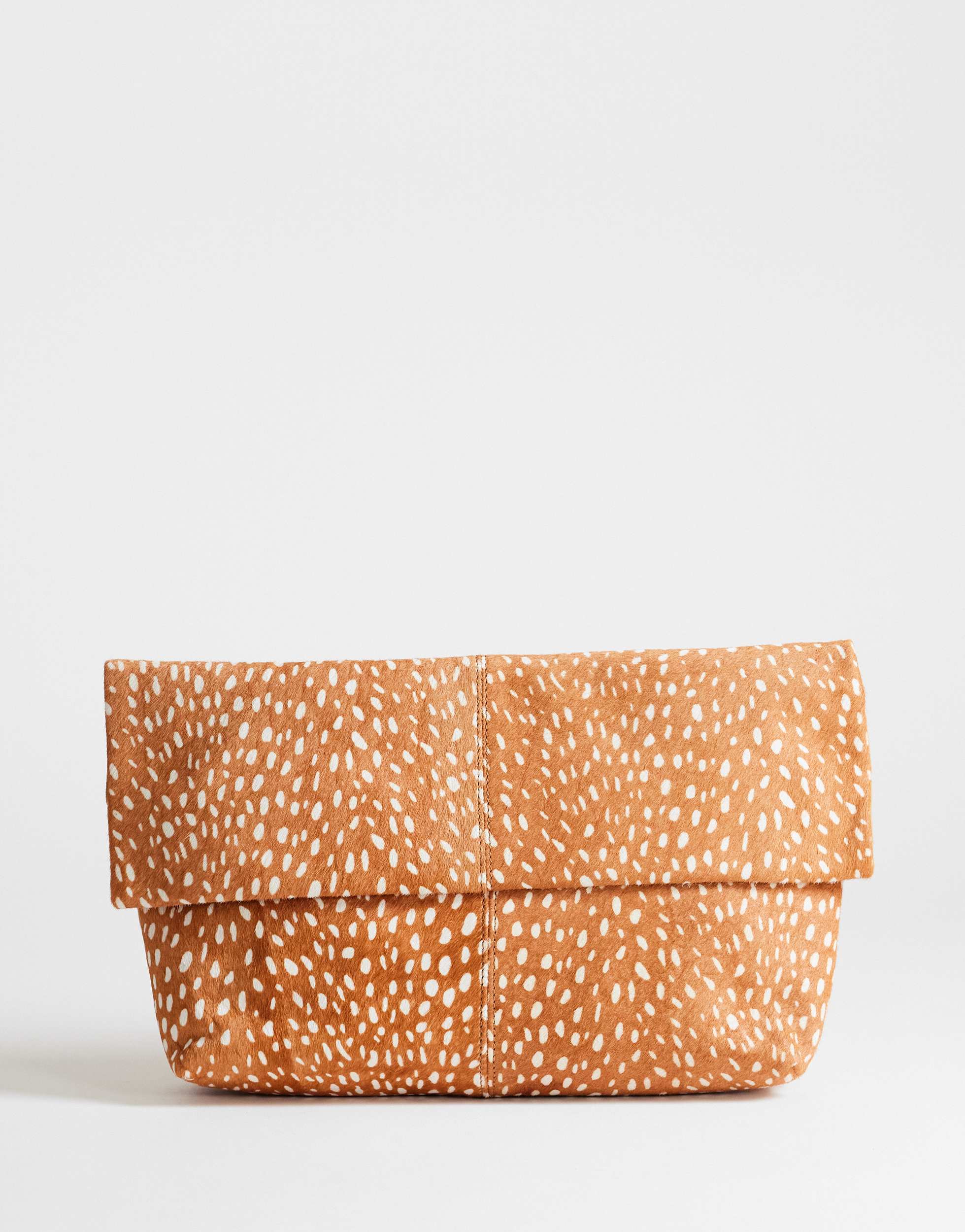 Pochette oversize Topshop George à imprimé cerf