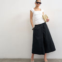 Topshop A line culotte in black