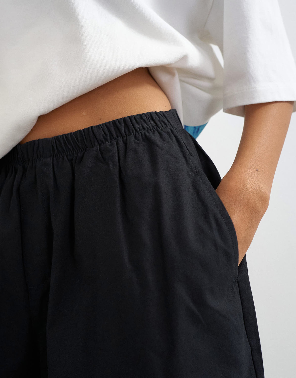 Topshop A line culotte in black