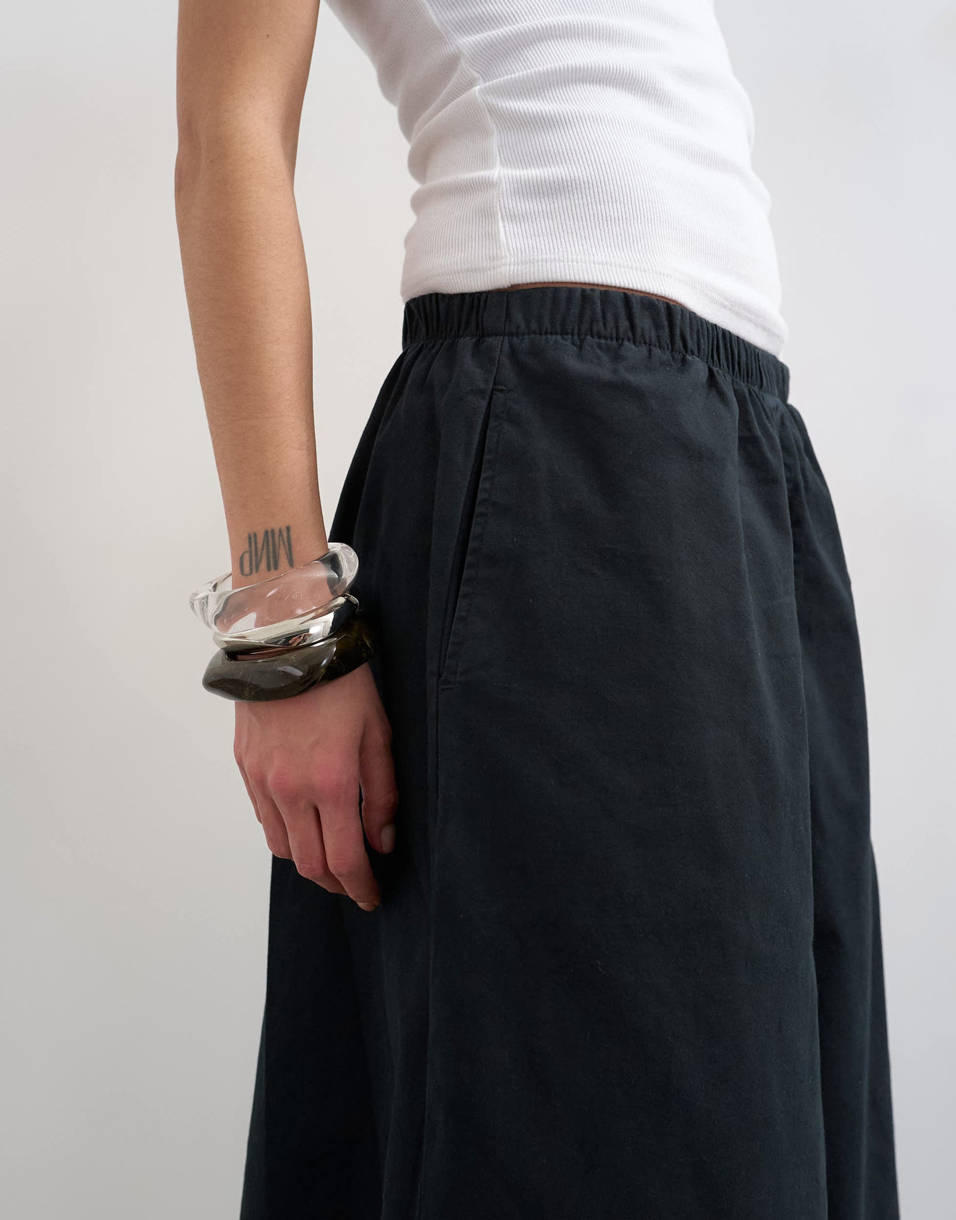 Topshop A line culotte in black