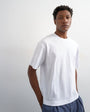 Topman relaxed fit cropped t-shirt in white