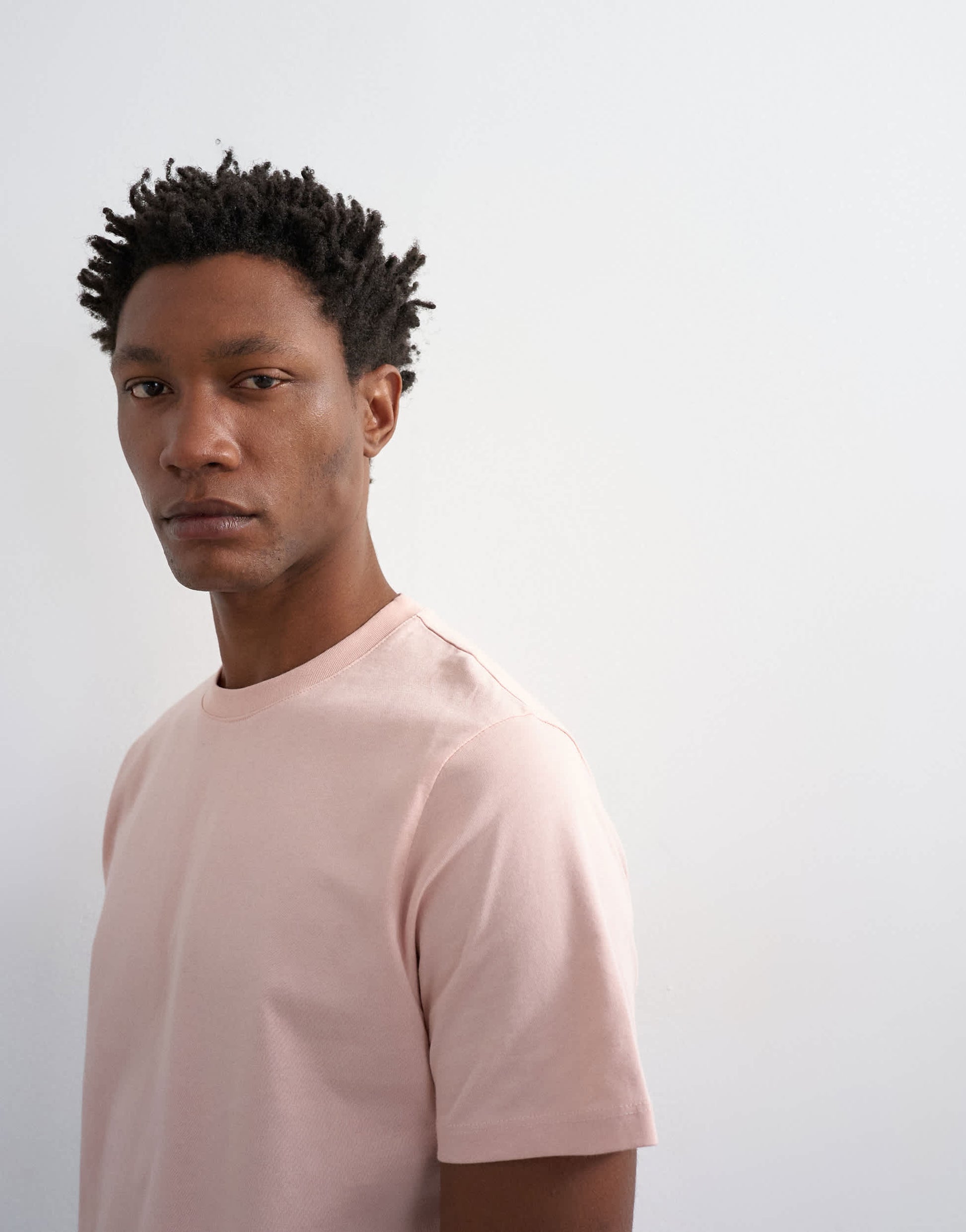 Topman 3 pack classic fit t-shirt in navy, ecru and pink