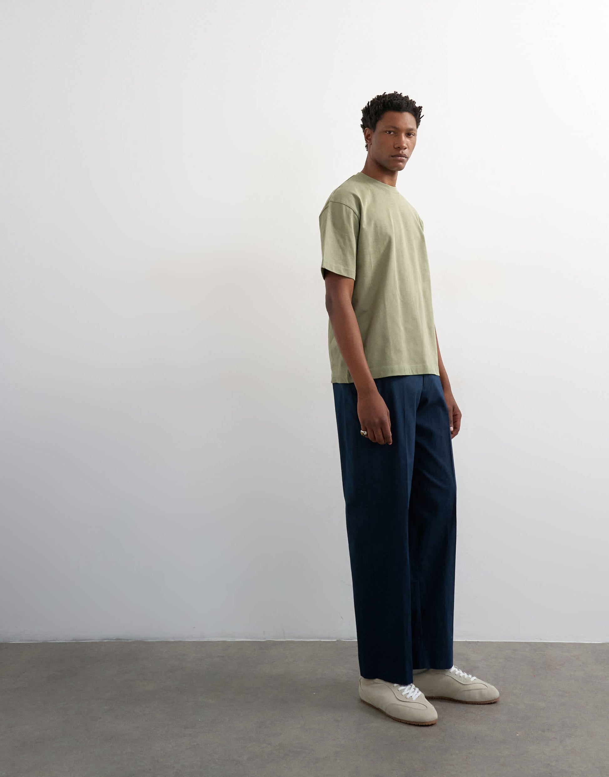 Topman relaxed fit t-shirt in khaki