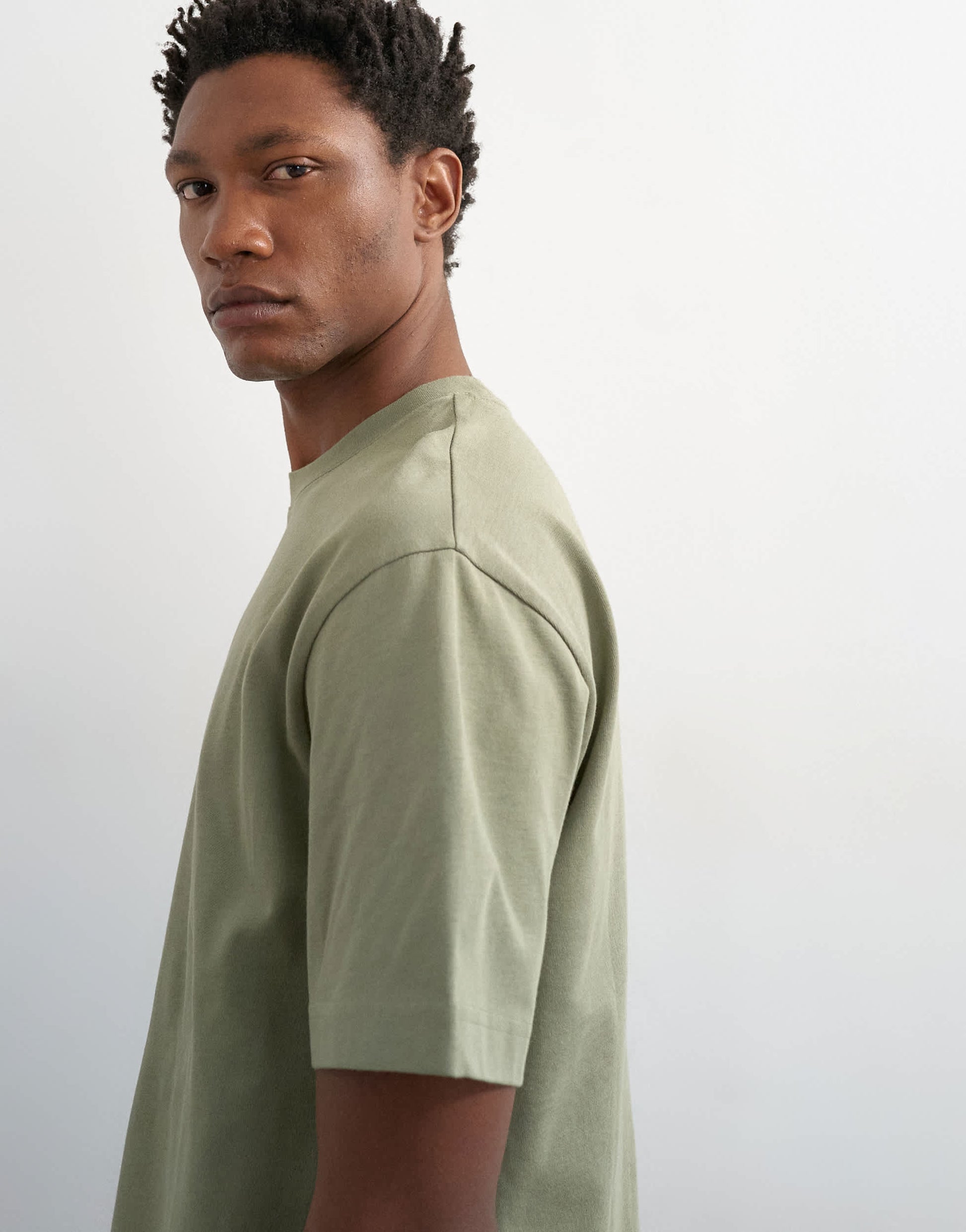 Topman relaxed fit t-shirt in khaki