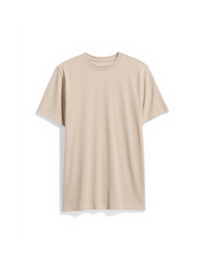 Topman classic fit t-shirt in stone