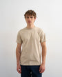 Topman classic fit t-shirt in stone