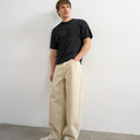 Topman relaxed fit cropped t-shirt in black