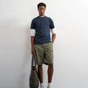 Topman classic fit t-shirt in navy