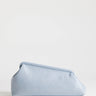 Topshop anna angular clutch bag in cornflower blue