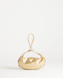 Topshop Grace small scoop grab bag in gold