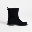 Topshop Pascal real leather ankle boot in black