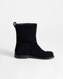 Topshop Pascal real leather ankle boot in black