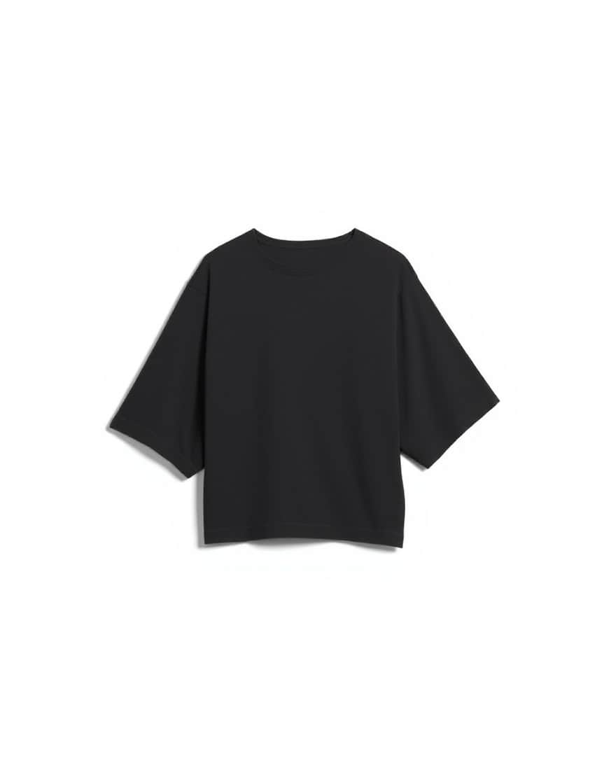 Topshop batwing t-shirt in black