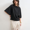 Topshop batwing t-shirt in black