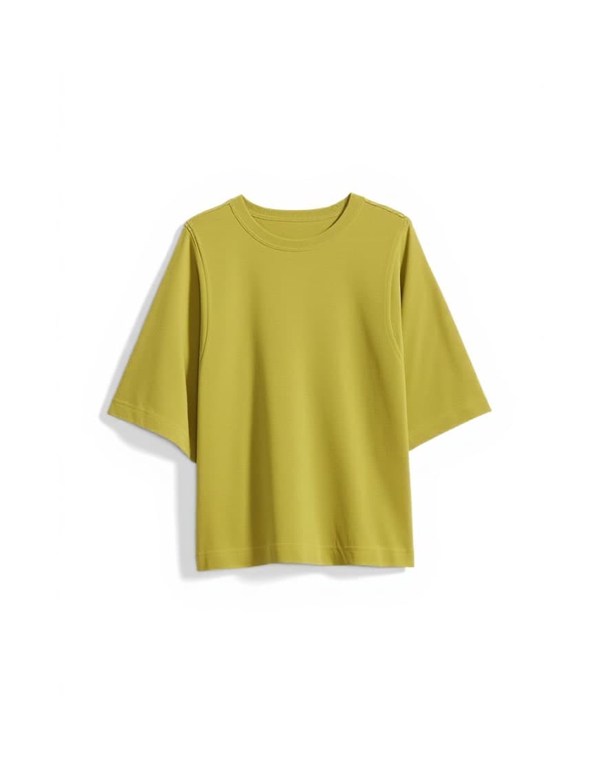 Topshop batwing t-shirt in green
