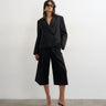 Topshop jupe-culotte taille basse noire