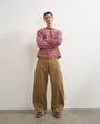 Topman barrel fit trouser in tan