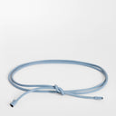 Topshop cord style belt in cornflower blue