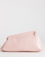Topshop anna medium angular clutch bag in pink