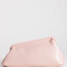 Topshop anna medium angular clutch bag in pink