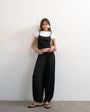 Topshop jersey viscose balloon trousers in black