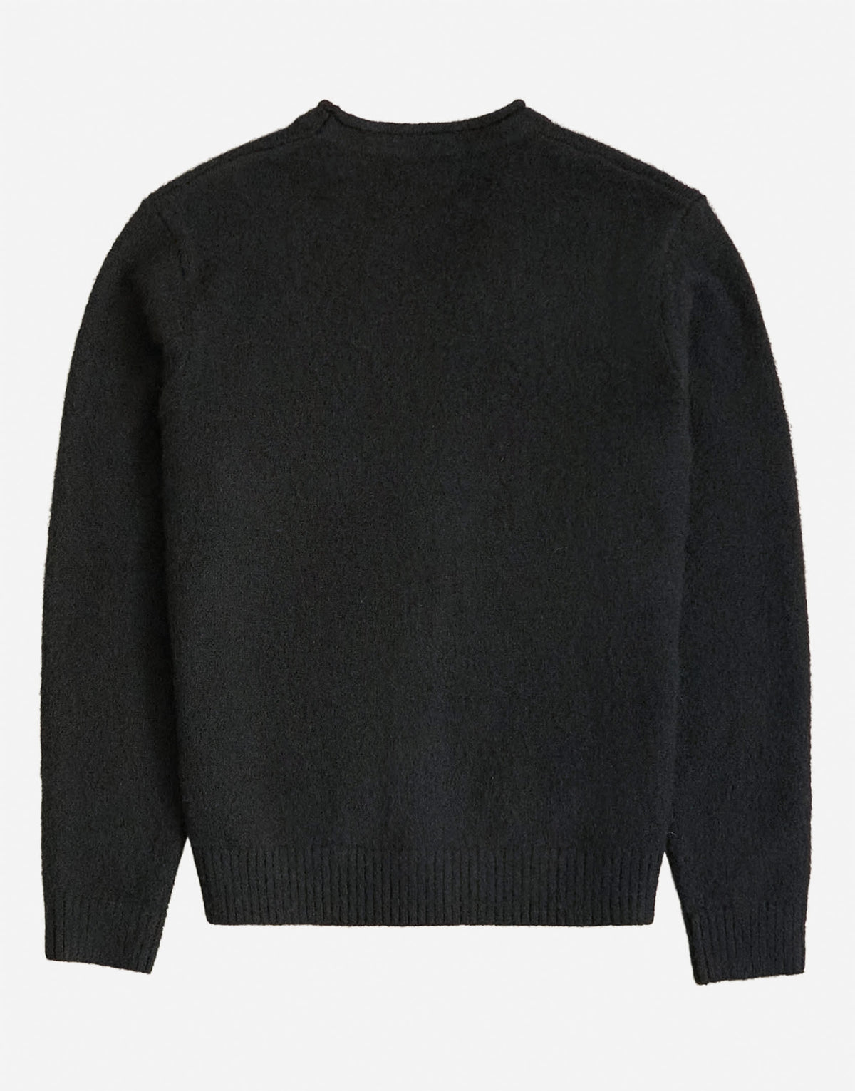 Topman classic fit brushed knitted cardigan in black