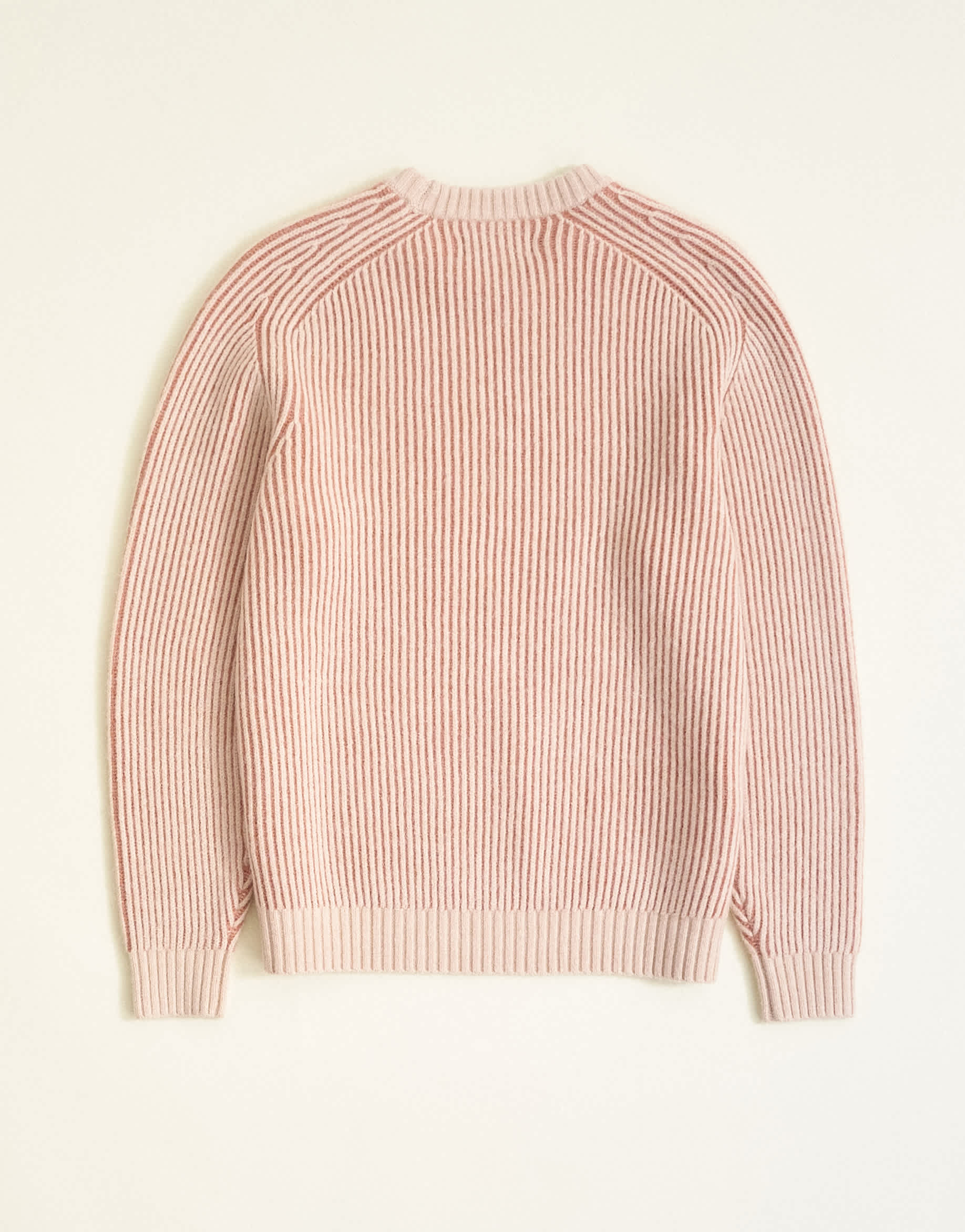 Topman classic fit plaited fisherman knit jumper in pink