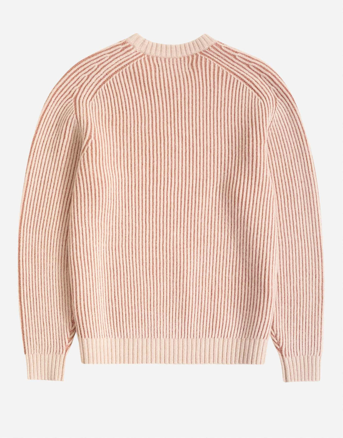 Topman classic fit plaited fisherman knit jumper in pink