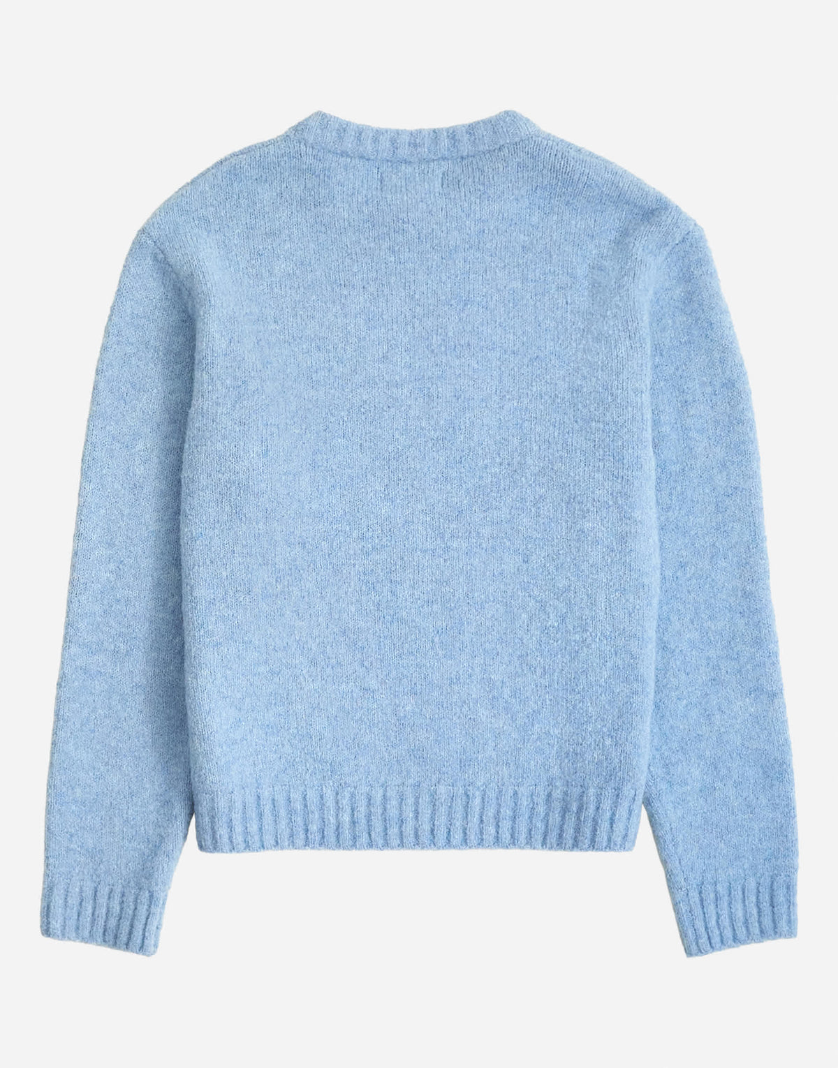 Topman relaxed fit loose knit jumper in light blue