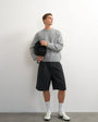 Topman relaxed fit loose knit jumper in light grey