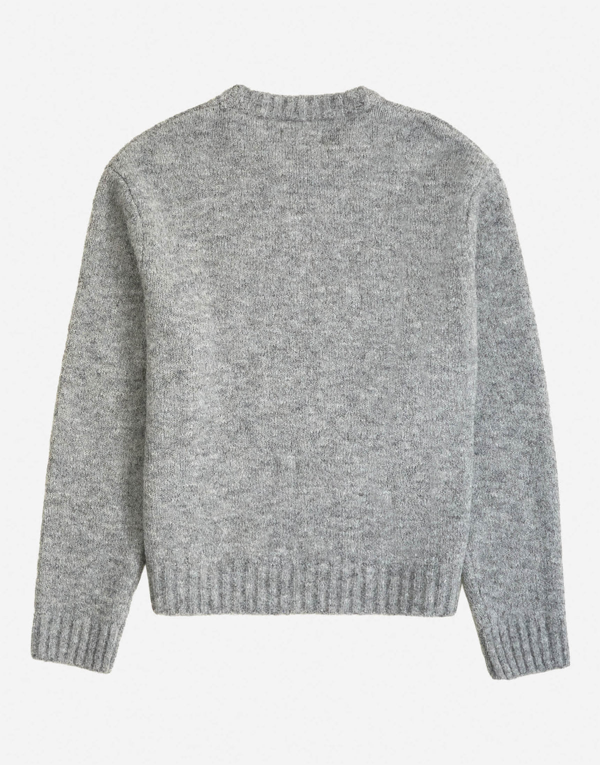 Topman relaxed fit loose knit jumper in light grey