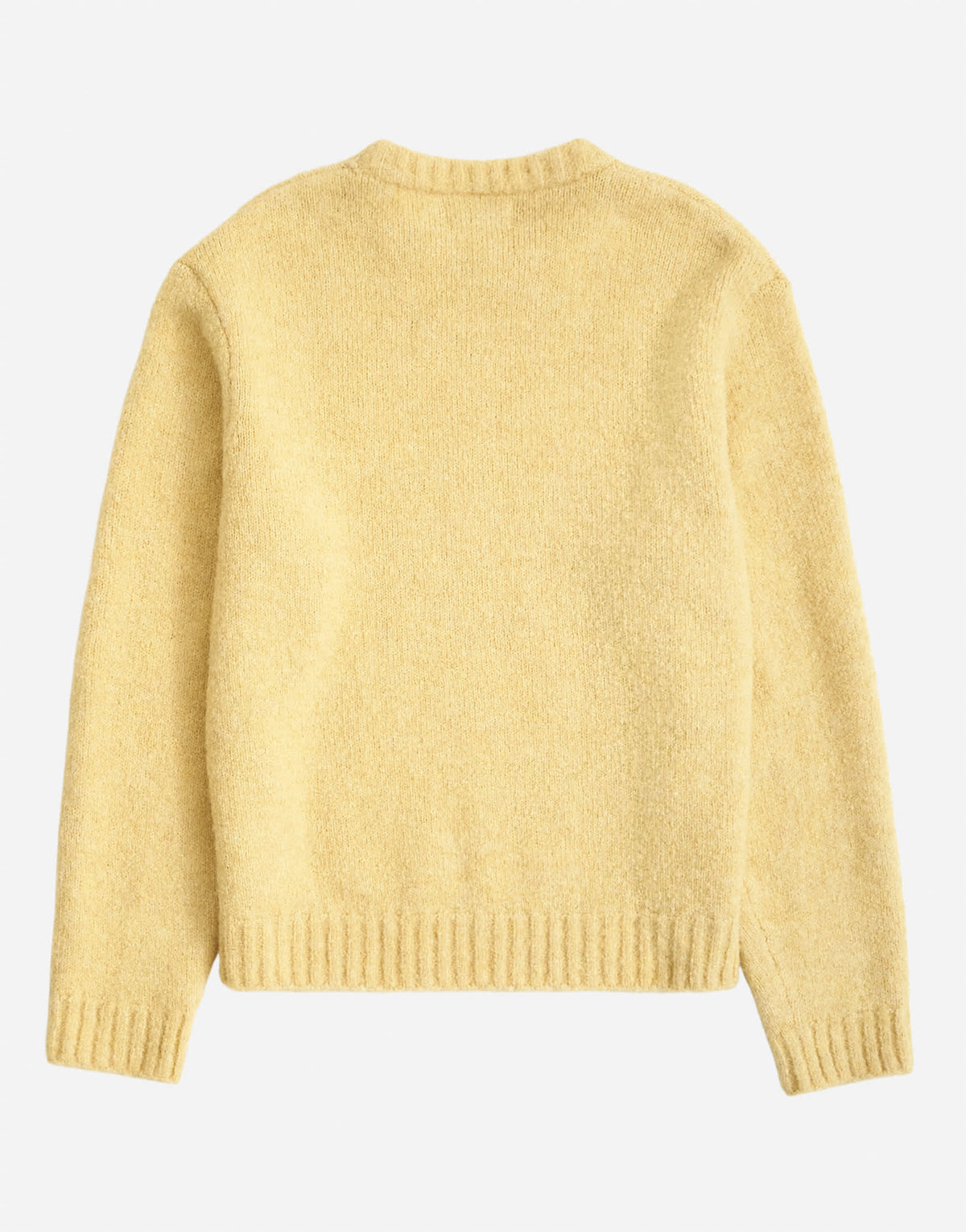 Topman relaxed fit loose knit jumper in yellow